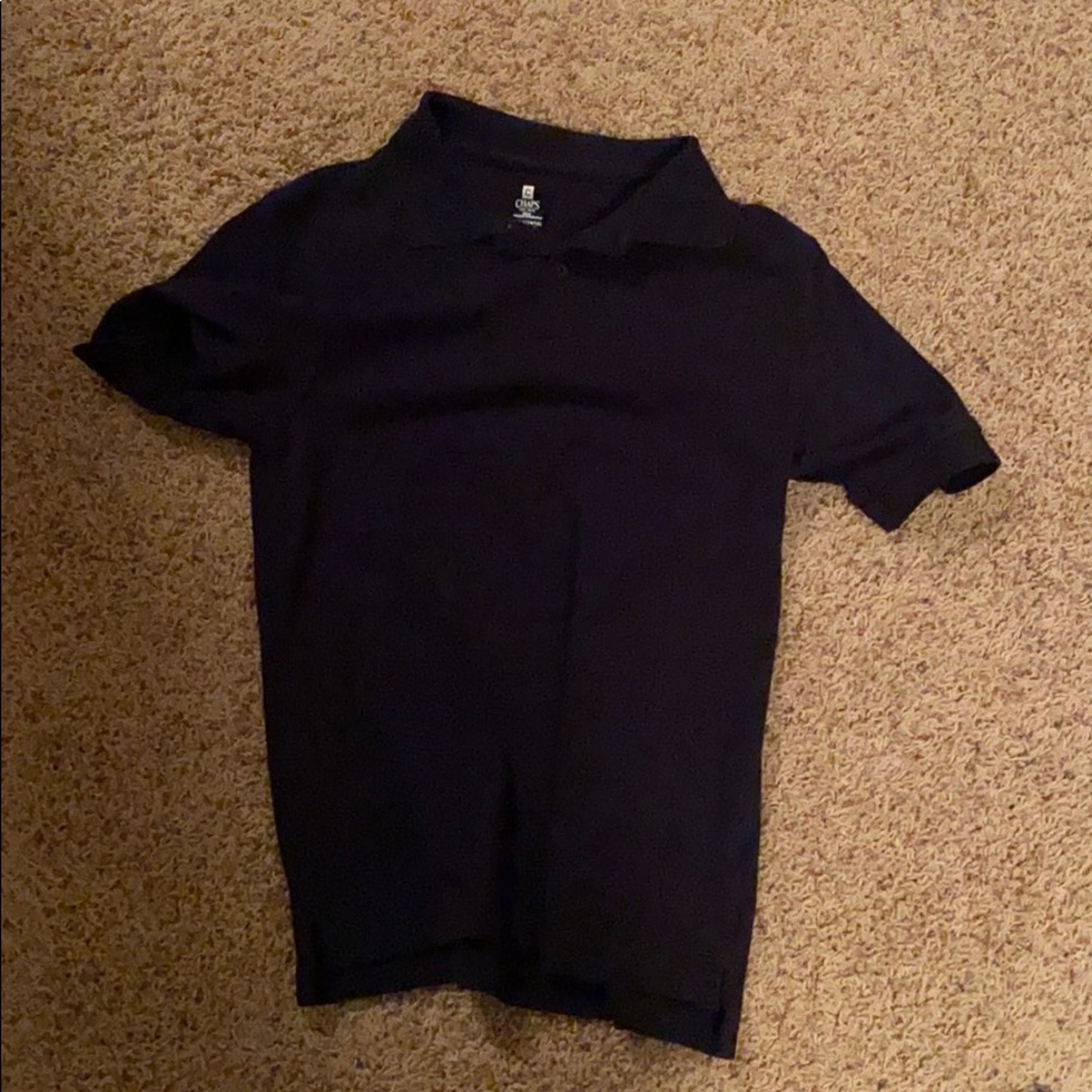 14/16 boys large dress up polo navy